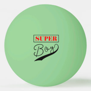 Balle De Ping Pong Super Boy