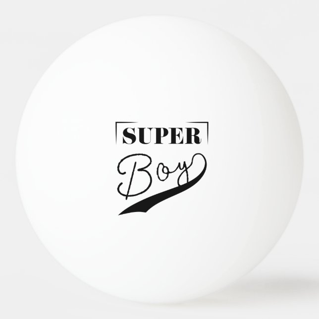Balle De Ping Pong Super Boy (Devant)