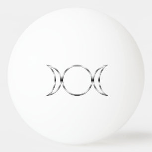 Balle De Ping Pong Symbole de la déesse triple de Falln Pagan