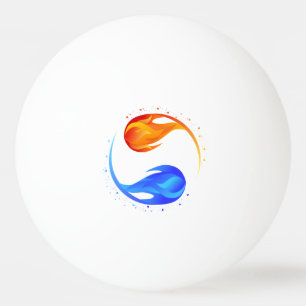 Balle De Ping Pong Symbole de l'amour