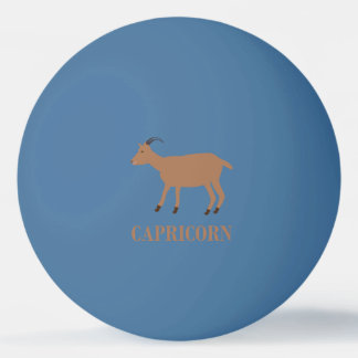 Balle De Ping Pong Symbole étoile Capricorne Chèvre