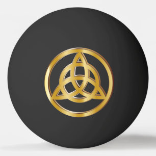Balle De Ping Pong symbole Triquetra