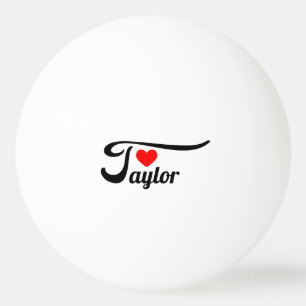 Balle De Ping Pong Taylor