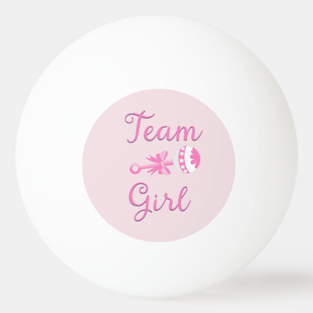 Balle De Ping Pong Team Girl with Rattle (Devant)