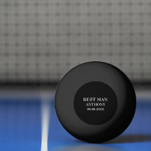 Balle De Ping Pong Témoin de mariage enterrement de vie de garçon noi