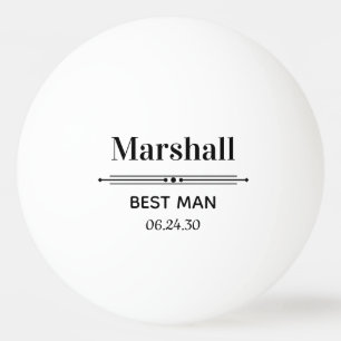 Balle De Ping Pong Témoin personnalisé