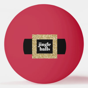 Balle De Ping Pong Tennis de table de Christmas Père Noël Belt Funn