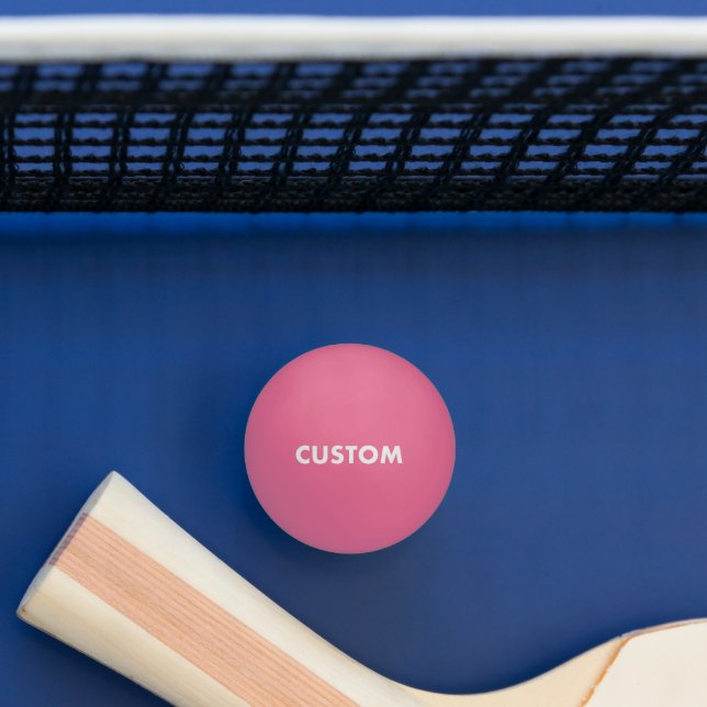 Balle De Ping Pong Tennis de table personnalisé GLOW DARK (Tableau)