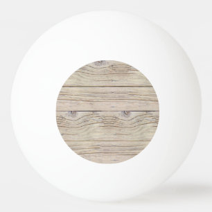 Balle De Ping Pong Texture d'arrière - plan de bois de flottage