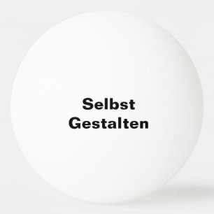Balle De Ping Pong Tischtennisbälle Selbst Gestalten -