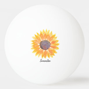 Balle De Ping Pong Tournesol personnalisé