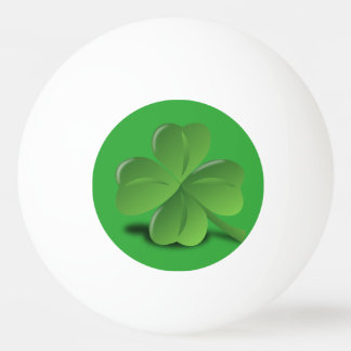 Balle De Ping Pong Trèfle de 4 feuilles
