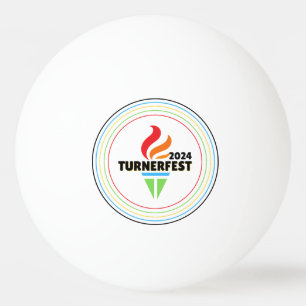 Balle De Ping Pong TurnerFest 2024 balle de ping-pong