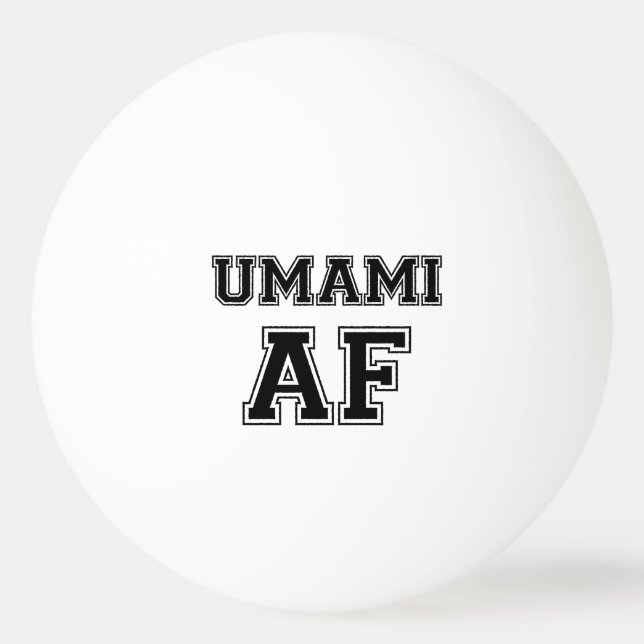 BALLE DE PING PONG UMAMI AF (Devant)