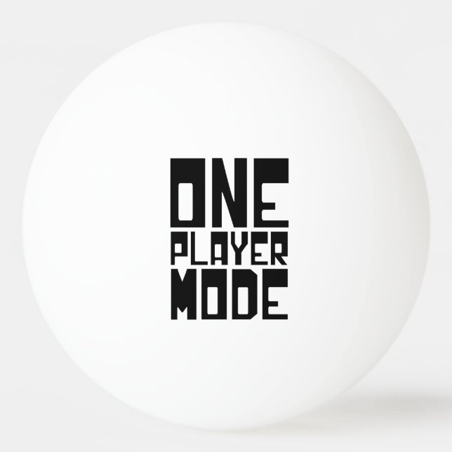 BALLE DE PING PONG UN MODE JOUEUR (Devant)