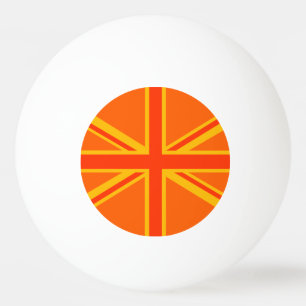 Balle De Ping Pong Union Jack orange
