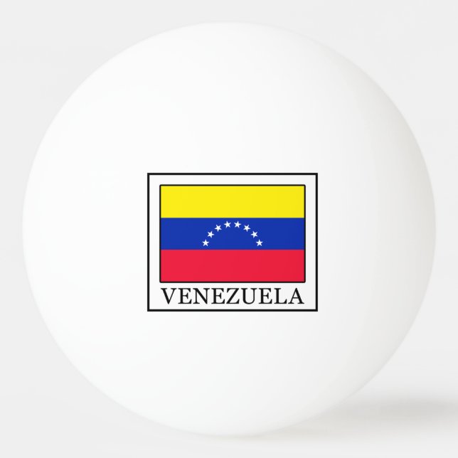 Balle De Ping Pong Venezuela (Devant)
