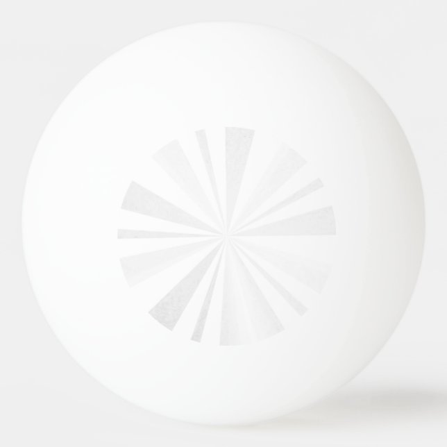 Balle De Ping Pong Vierge - Créez votre propre personnalisation (Devant)