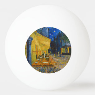 Balle De Ping Pong Vincent van Gogh - Café Terrasse en soirée