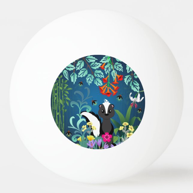 Balle De Ping Pong Voodland Skunk (Devant)