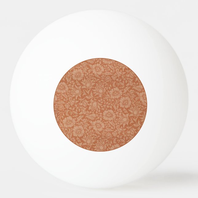 Balle De Ping Pong William Morris Mallow Fond d'écran floral (Devant)