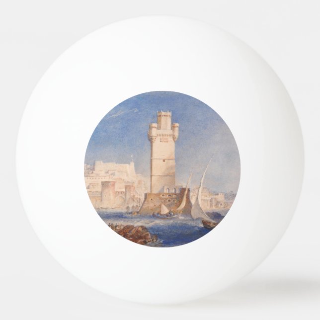 Balle De Ping Pong William Turner Rhodes (Devant)