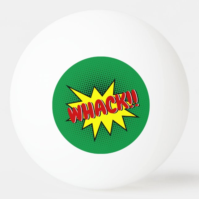 Balle De Ping Pong Yelling Speech Buble Your Statement Modèle (Devant)