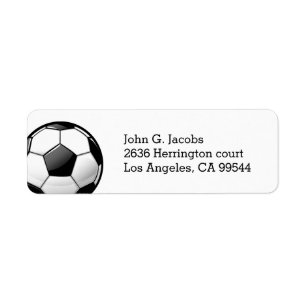 Balle de soccer classique brillante