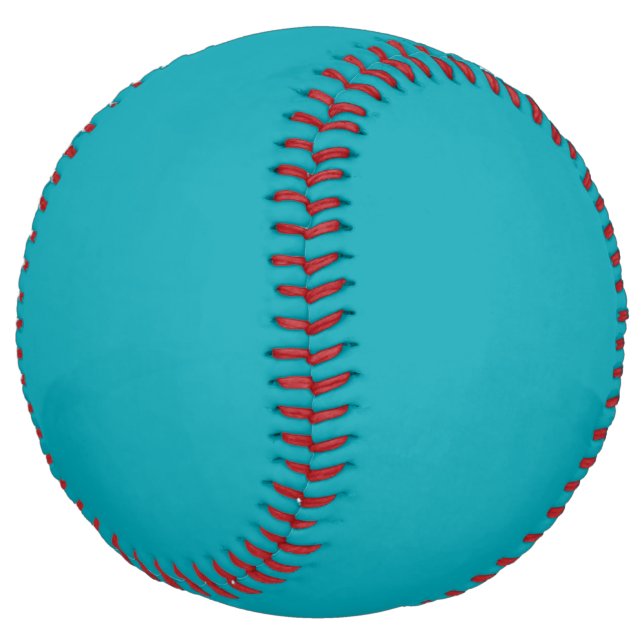 Balle De Softball Bleu (Incliné)