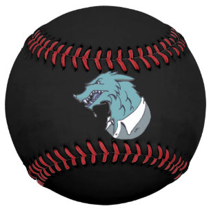Balle De Softball Bleu Werewolf softball noir