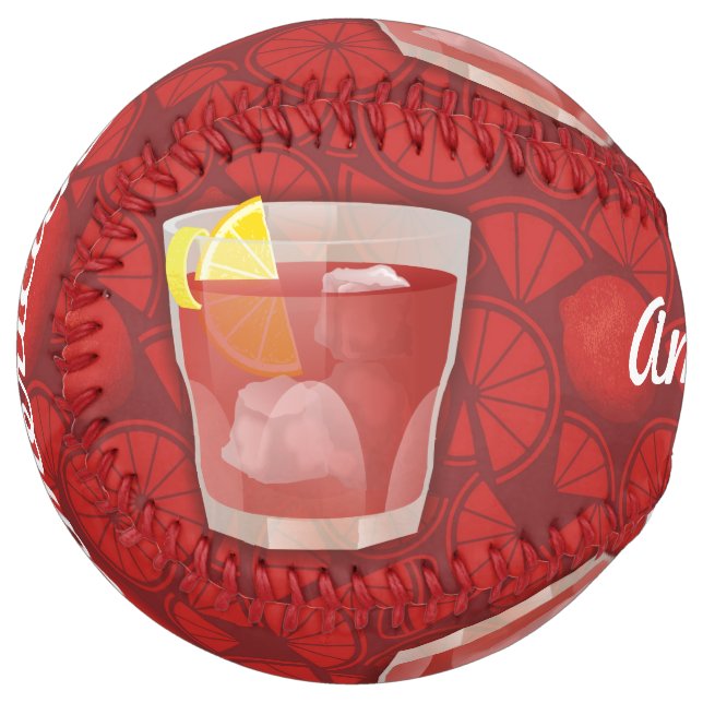 Balle De Softball Cocktail Americano (Devant gauche)
