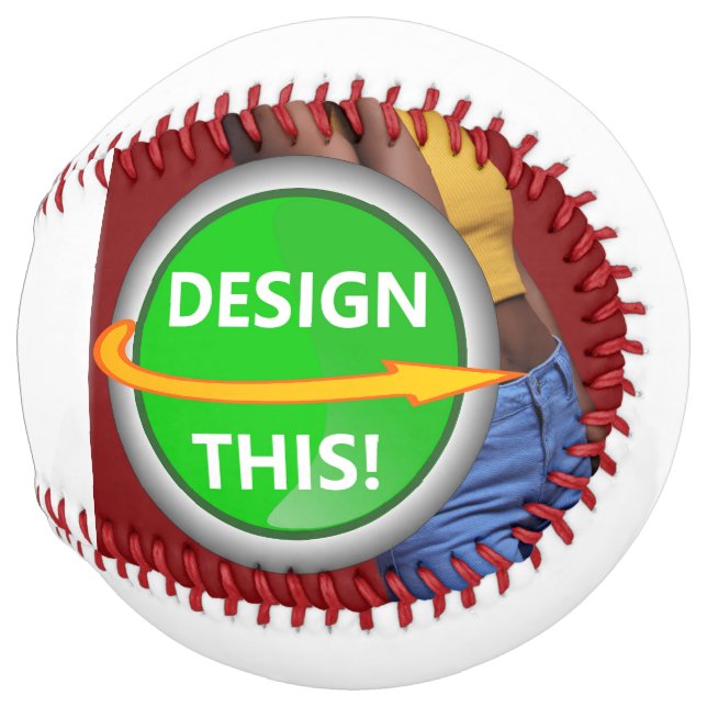 Balle De Softball COOL ! Taille du règlement de softball - Personnal (Devant droit)