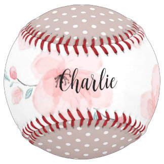 Balle De Softball Cottage Charm Collection - Softball personnalisé