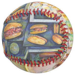 Balle De Softball Dangereusement Proche De L'Amusement