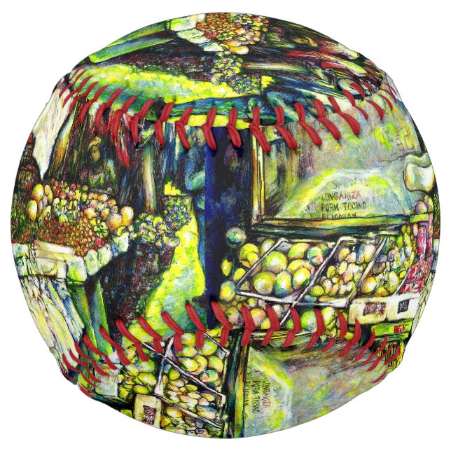 Balle De Softball Dit pour impliquer toute l'idée (Devant)