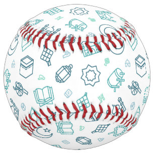 Balle De Softball Doodle ramadan Softball