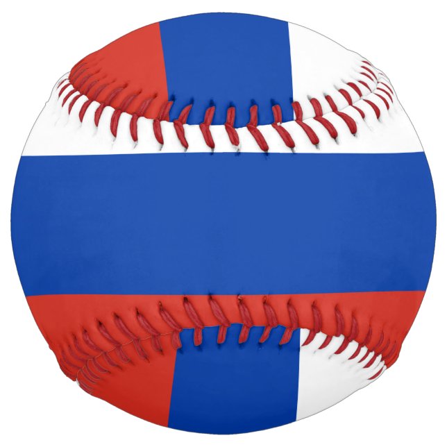 Balle De Softball Drapeau de la Russie (Devant)