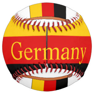 Balle De Softball Drapeau de l'Allemagne Thunder_Cove