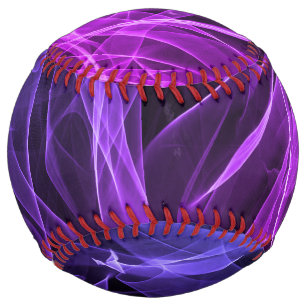 Balle De Softball Élégante Fumée - Esthétique mystique