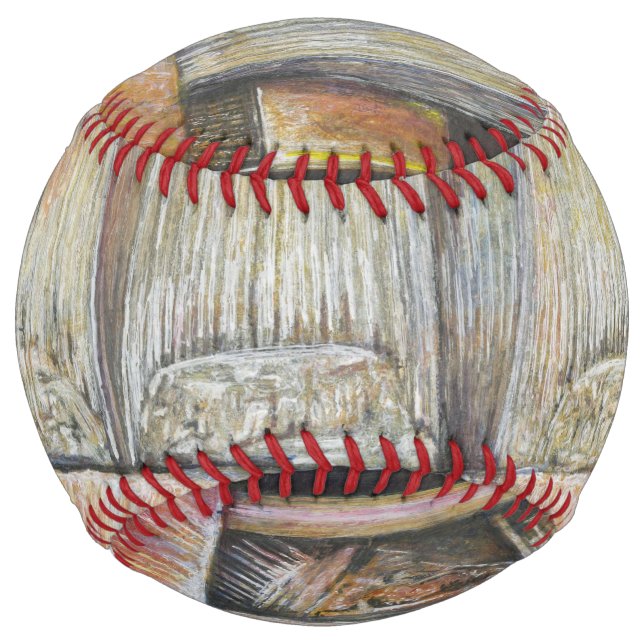 Balle De Softball Équivalent lumineux des émotions passionnées (Devant)