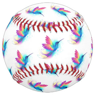 Balle De Softball Exotic Rainbow Hummingbird