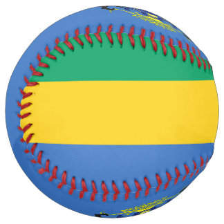 Balle De Softball Feel the heartbeat of Gabon in every stitch!