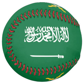 Balle De Softball Feel the heartbeat of Saudi Arabia in every stitch