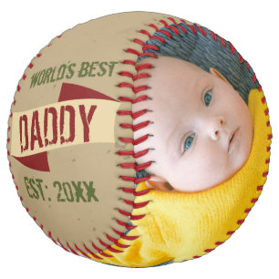 Balle De Softball fête des pères personnalisée unique faite par v