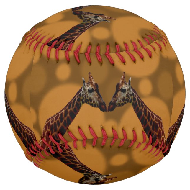 Balle De Softball Giraffes super A Go Go, Softball (Devant)