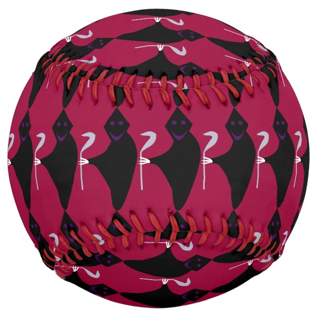 Balle De Softball Grim Reaper Halloween Softball (Devant)