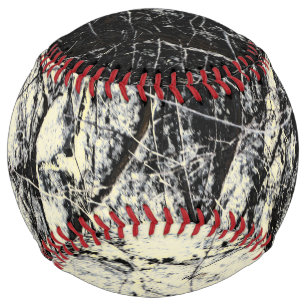 Balle De Softball Grunge