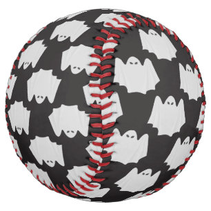 Balle De Softball Halloween, Fantôme Effrayant, Trick Or Treat, Hou