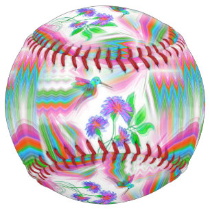 Balle De Softball Kaleidoscope
