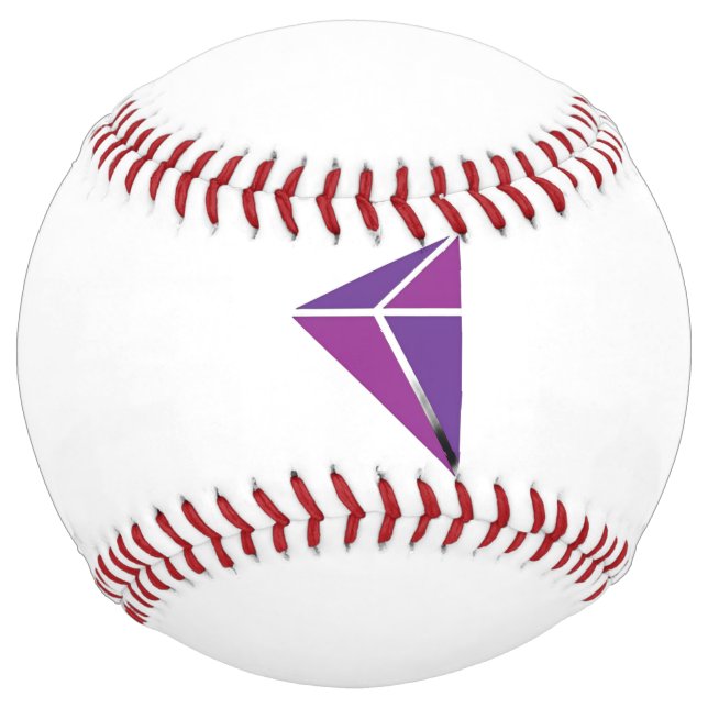 Balle De Softball Lutte au diamant noir (Devant)